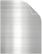 Mirri Brushed Silver Cover 8 1/2 x 11 - 25/Pk