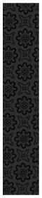 Morocco Noir Belly Belt 3 1/2 x 18 - 25/Pk