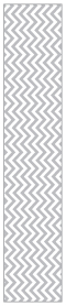 Chevron Pewter Belly Belt 3 1/2 x 18 - 25/Pk