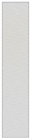 Zig Zag Gray Belly Belt 3 1/2 x 18 - 25/Pk