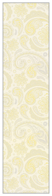 Paisley Yellow Belly Belt 4 1/2 x 18 - 25/Pk