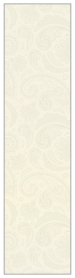 Paisley Silver Belly Belt 4 1/2 x 18 - 25/Pk