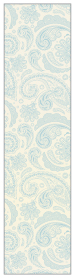 Paisley Blue Belly Belt 4 1/2 x 18 - 25/Pk