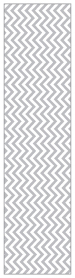 Chevron Pewter Belly Belt 4 1/2 x 18 - 25/Pk