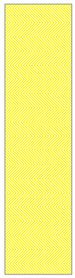 Zig Zag Yellow Belly Belt 4 1/2 x 18 - 25/Pk