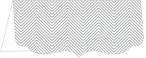 Zig Zag Grey Crenelle Folded Card 4 x 9 Folded - 10/Pk