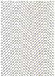 Zig Zag Grey Flat Card 3 1/2 x 5 - 25/Pk