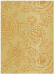 Rose Bronze Flat Card 5 1/4 x 7 1/4 - 25/Pk