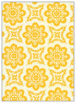 Morocco Yellow Flat Card 5 1/4 x 7 1/4 - 25/Pk