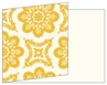 Morocco Yellow Fold Away Invitation 5 x 7 - 25/Pk