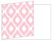 Indonesia Pink Fold Away Invitation 5 x 7 - 25/Pk