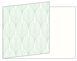 Glamour Green Tea Fold Away Invitation 5 x 7 - 25/Pk