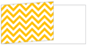 Chevron Bomble Bee Fold Away Invitation 4 x 9 1/4 - 25/Pk