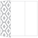 Rhombus Grey Gate Fold Invitation Style A (5 x 7) - 10/Pk