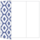 Rhombus Sapphire Gate Fold Invitation Style A (5 x 7) - 10/Pk