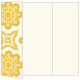 Morocco Yellow Gate Fold Invitation Style A (5 x 7) - 10/Pk