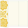 Morocco Yellow Gate Fold Invitation Style A (5 x 7)