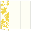 Renaissance Lime Gate Fold Invitation Style A (5 x 7)