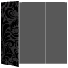 Nature Black Gate Fold Invitation Style A (5 x 7)