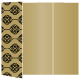 Rococo Noir Gate Fold Invitation Style A (5 x 7) - 10/Pk