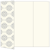 Rococo Grey Gate Fold Invitation Style A (5 x 7)