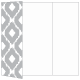 Indonesia Grey Gate Fold Invitation Style A (5 x 7) - 10/Pk