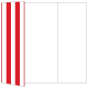 Lineation Red Gate Fold Invitation Style A (5 x 7) - 10/Pk