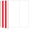 Lineation Red Gate Fold Invitation Style A (5 x 7)