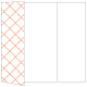 Casablanca Ginger Gate Fold Invitation Style A (5 x 7) - 10/Pk