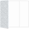 Maze Grey Gate Fold Invitation Style A (5 x 7)