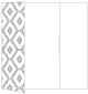 Rhombus Grey Gate Fold Invitation Style A (5 x 7) - 10/Pk