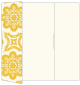 Morocco Yellow Gate Fold Invitation Style A (5 x 7) - 10/Pk
