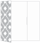Indonesia Grey Gate Fold Invitation Style A (5 x 7) - 10/Pk