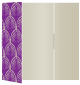 Glamour Purple Gate Fold Invitation Style A (5 x 7) - 10/Pk