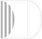 Lineation Grey Gate Fold Invitation Style C (5 1/4 x 7 1/4) - 10/Pk