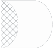 Casablanca Grey Gate Fold Invitation Style C (5 1/4 x 7 1/4) - 10/Pk