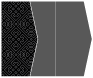 Maze Noir Gate Fold Invitation Style E (5 1/8 x 7 1/8) - 10/Pk