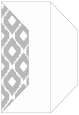 Indonesia Grey Gate Fold Invitation Style F (3 7/8 x 9) - 10/Pk