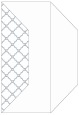 Casablanca Grey Gate Fold Invitation Style F (3 7/8 x 9) - 10/Pk