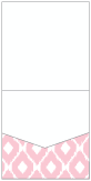 Indonesia Pink Pocket Invitation Style A1 (5 3/4 x 5 3/4) 10/Pk