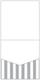 Lineation Grey Pocket Invitation Style A1 (5 3/4 x 5 3/4) 10/Pk