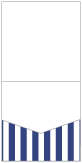 Lineation Sapphire Pocket Invitation Style A1 (5 3/4 x 5 3/4) 10/Pk