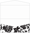 Renaissance Black Pocket Invitation Style A4 (4 x 9) 10/Pk