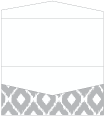 Indonesia Grey Pocket Invitation Style A4 (4 x 9) 10/Pk
