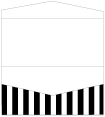 Lineation Black Pocket Invitation Style A4 (4 x 9) 10/Pk
