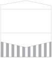 Lineation Grey Pocket Invitation Style A4 (4 x 9) 10/Pk