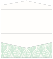 Glamour Green Tea Pocket Invitation Style A4 (4 x 9) 10/Pk