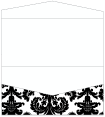 Victoria Black & White Pocket Invitation Style A4 (4 x 9) 10/Pk