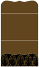 Glamour Bronze Pocket Invitation Style A9 (5 1/4 x 7 1/4) - 10/Pk