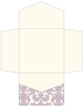 Victoria Grey Pocket Invitation Style B2 (6 1/4 x 6 1/4) - 10/Pk